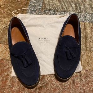 Zara Men's Velvet Blue shoes